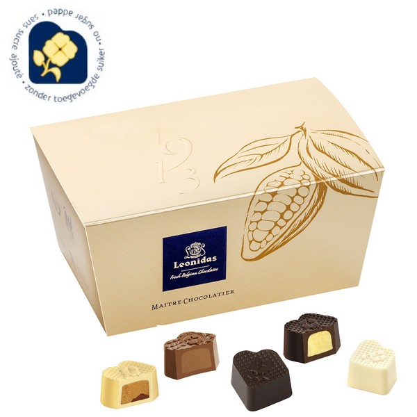 Ballotin 1 Kg, allégé en sucre - Maître chocolatier LEONIDAS CHOCO